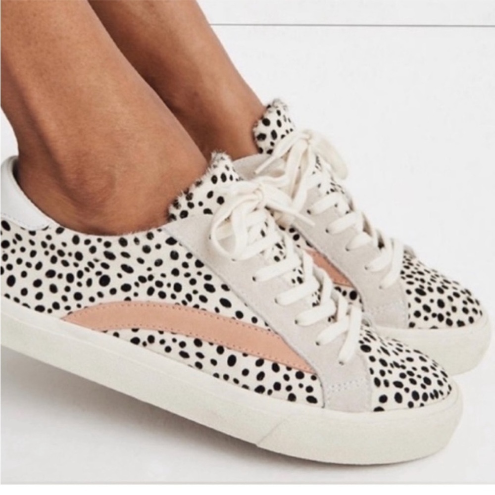 Madewell Sidewalk low top sneaker in vintage linen multi 6.5